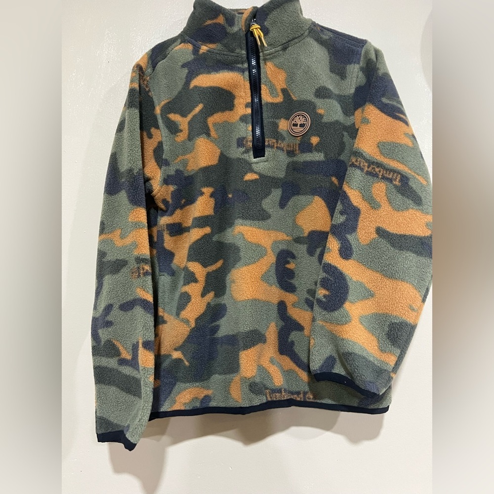 Timberland Kids Camo Fleece Pullover